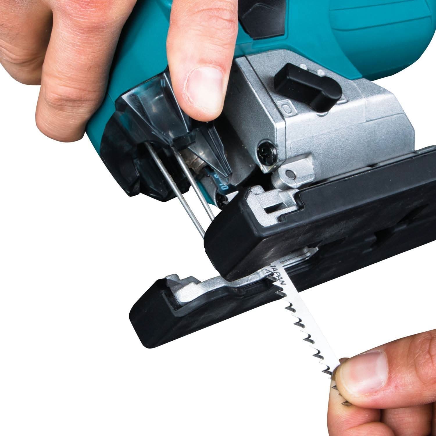 Makita 18V LXT Brushless Barrel Grip Jig Saw with 18V 4.0Ah Battery & Charger Starter Pack