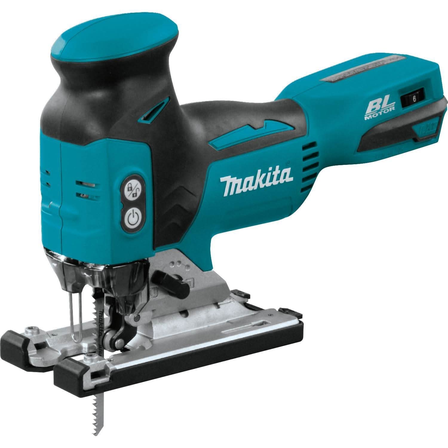 Makita 18V LXT Brushless Barrel Grip Jig Saw with 18V 4.0Ah Battery & Charger Starter Pack