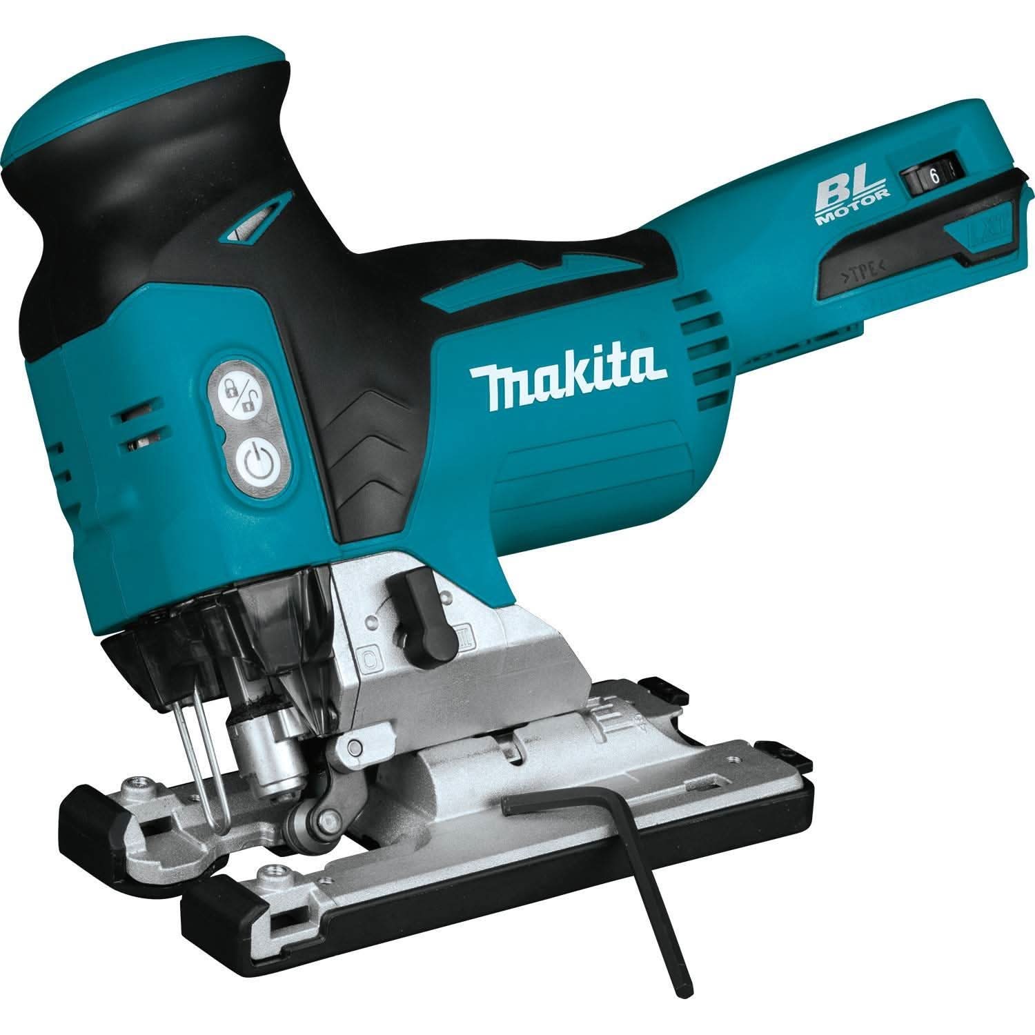 Makita 18V LXT Brushless Barrel Grip Jig Saw with 18V 4.0Ah Battery & Charger Starter Pack