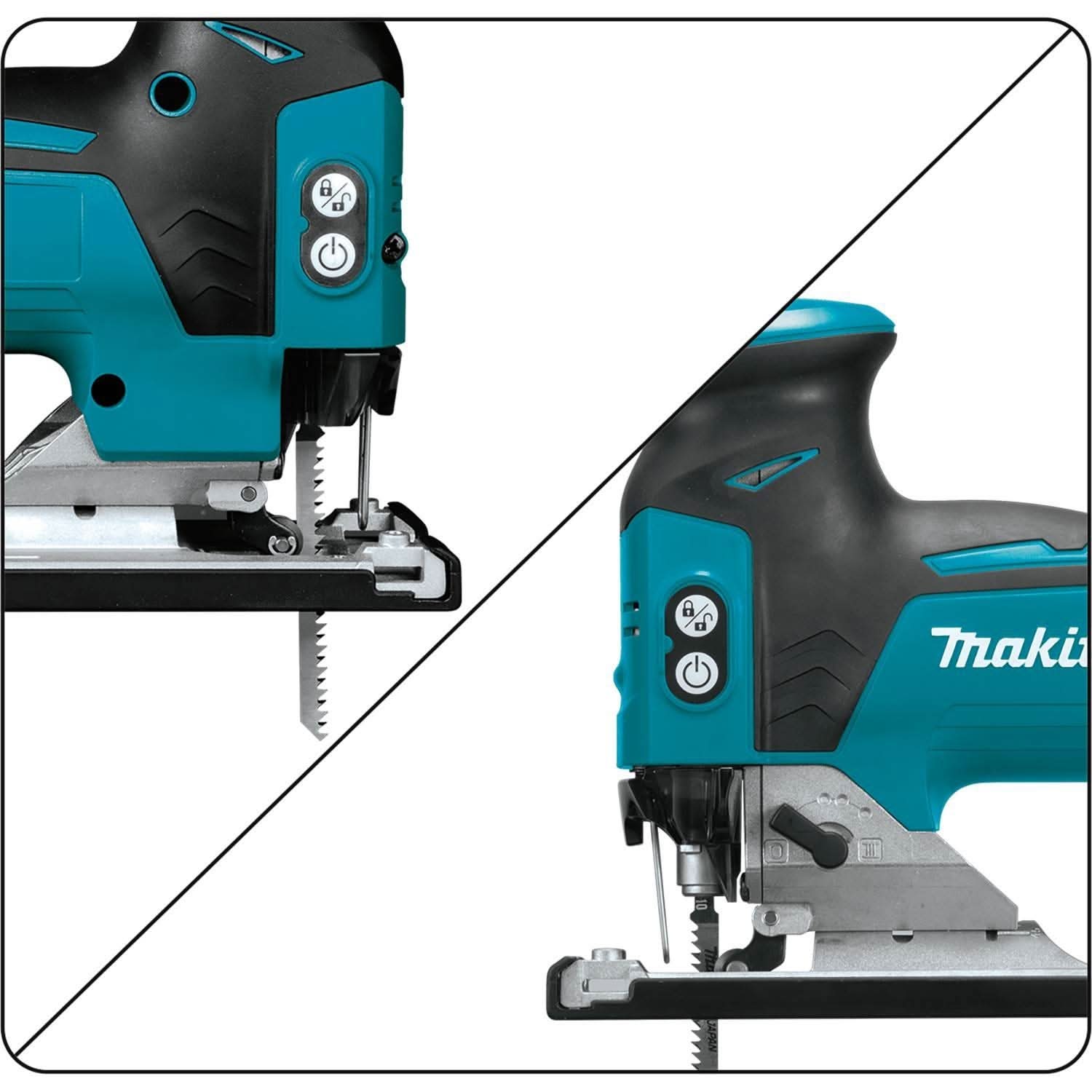 Makita 18V LXT Brushless Barrel Grip Jig Saw with 18V 4.0Ah Battery & Charger Starter Pack