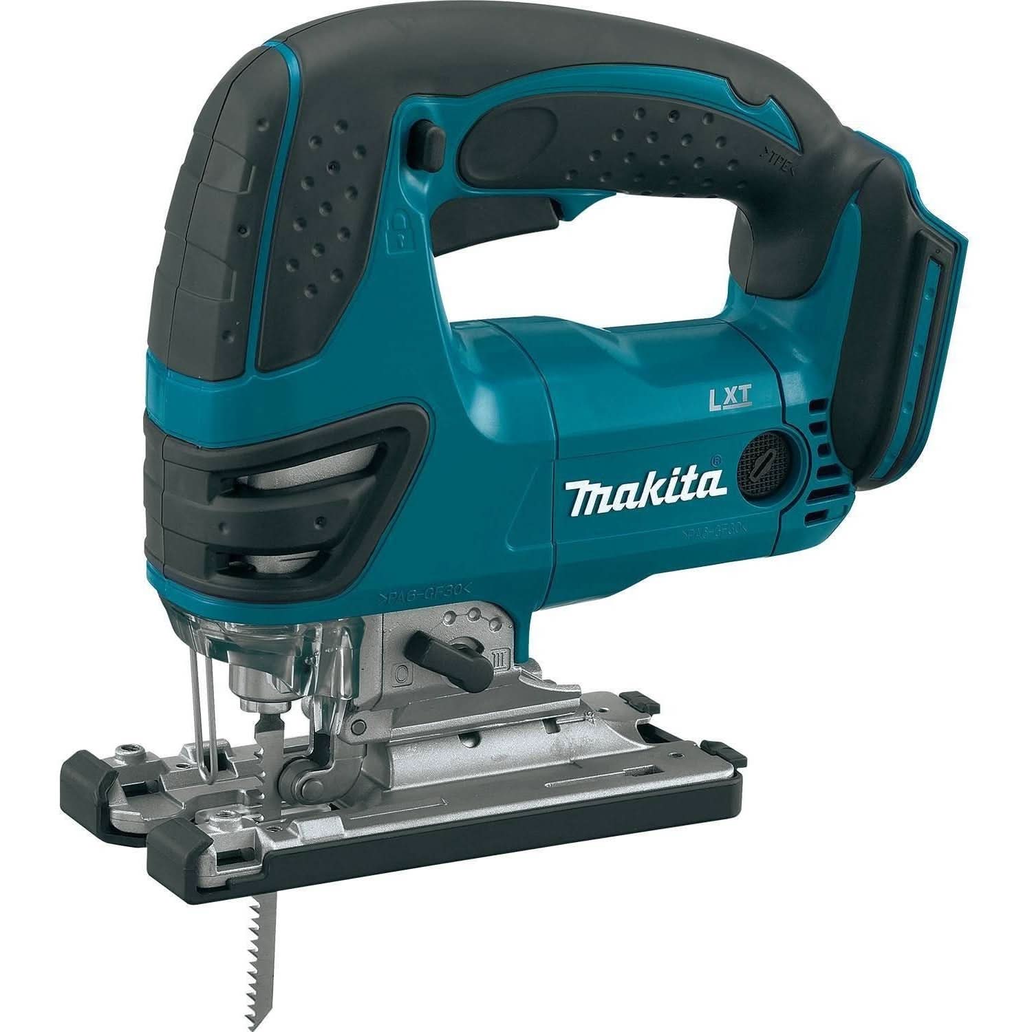 Makita 18V LXT 5.0Ah Batteries, 2-Pack with 18V LXT Cordless Jigsaw
