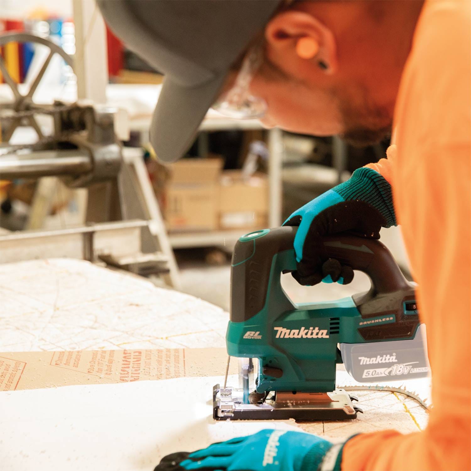 Makita XVJ04Z 18V LXT Lithium-Ion Brushless Cordless Jig Saw, Tool Only