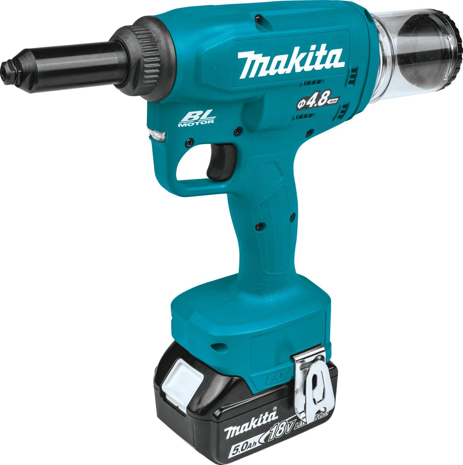 Makita XVR01T 18V LXT Lithium-Ion Brushless Cordless Rivet Tool Kit (5.0Ah)