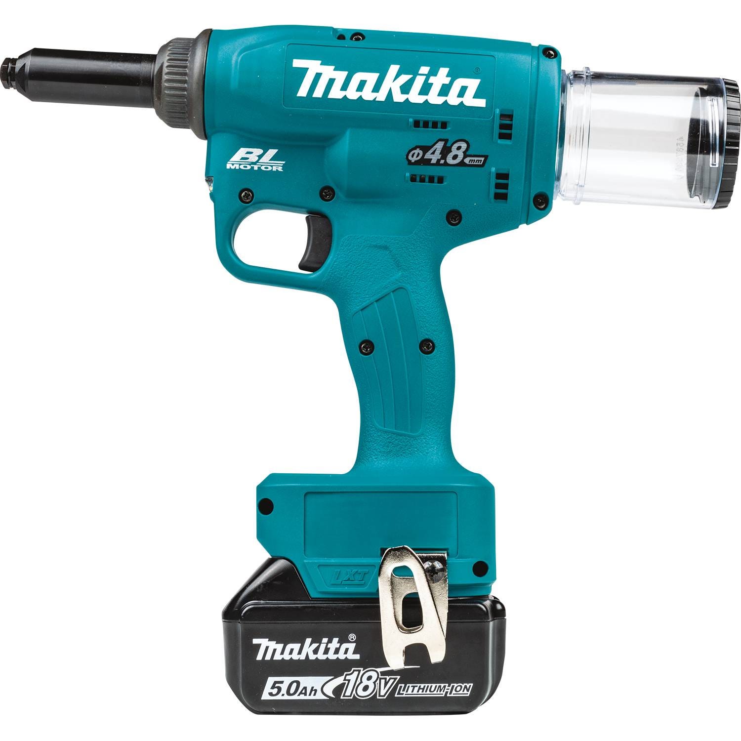 Makita XVR01T 18V LXT Lithium-Ion Brushless Cordless Rivet Tool Kit (5.0Ah)