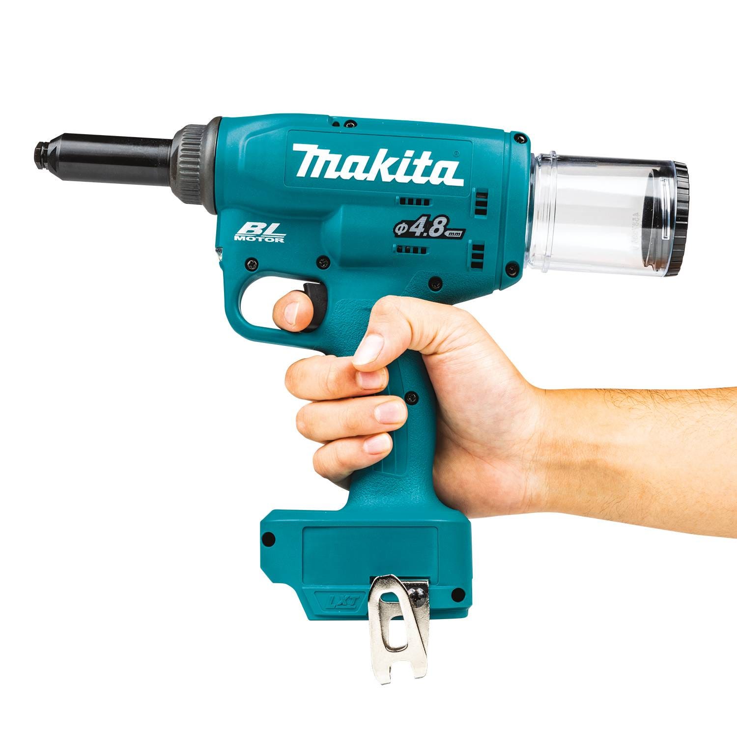 Makita XVR01Z 18V LXT Lithium-Ion Brushless Cordless Rivet Tool, Tool Only