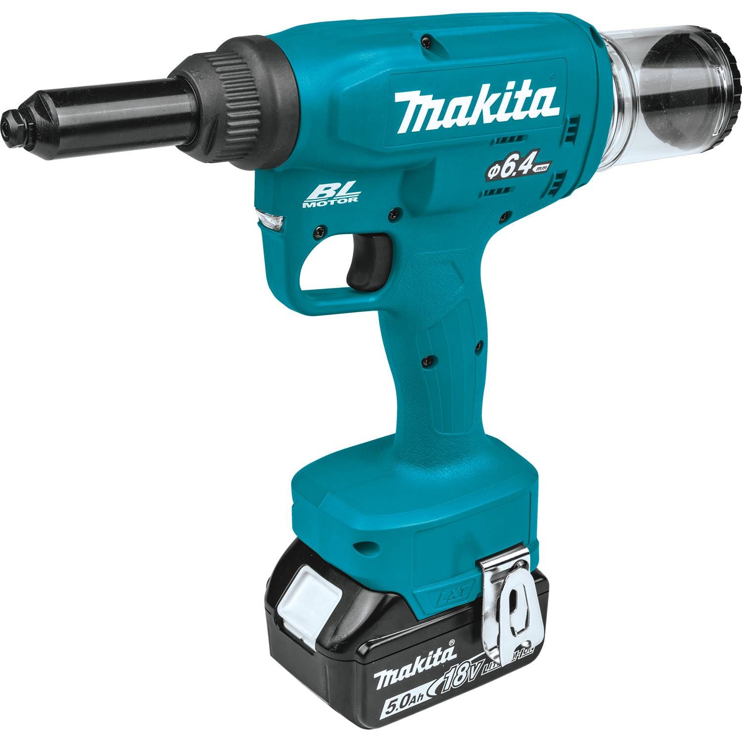 Makita XVR02T 18V LXT Lithium-Ion Brushless Cordless Rivet Tool Kit (5.0Ah)