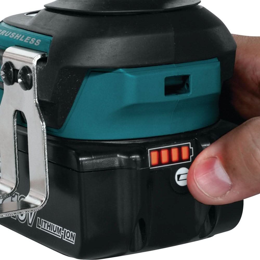 Makita XWT09T 18V LXT Lithium-Ion Brushless Cordless High-Torque 7/16" Hex Impact Wrench Kit (5.0Ah)