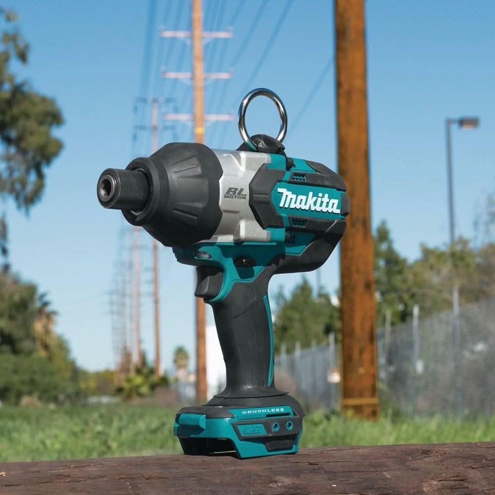Makita XWT09Z 18V LXT Lithium-Ion Brushless Cordless High-Torque 7/16" Hex Impact Wrench, Tool Only