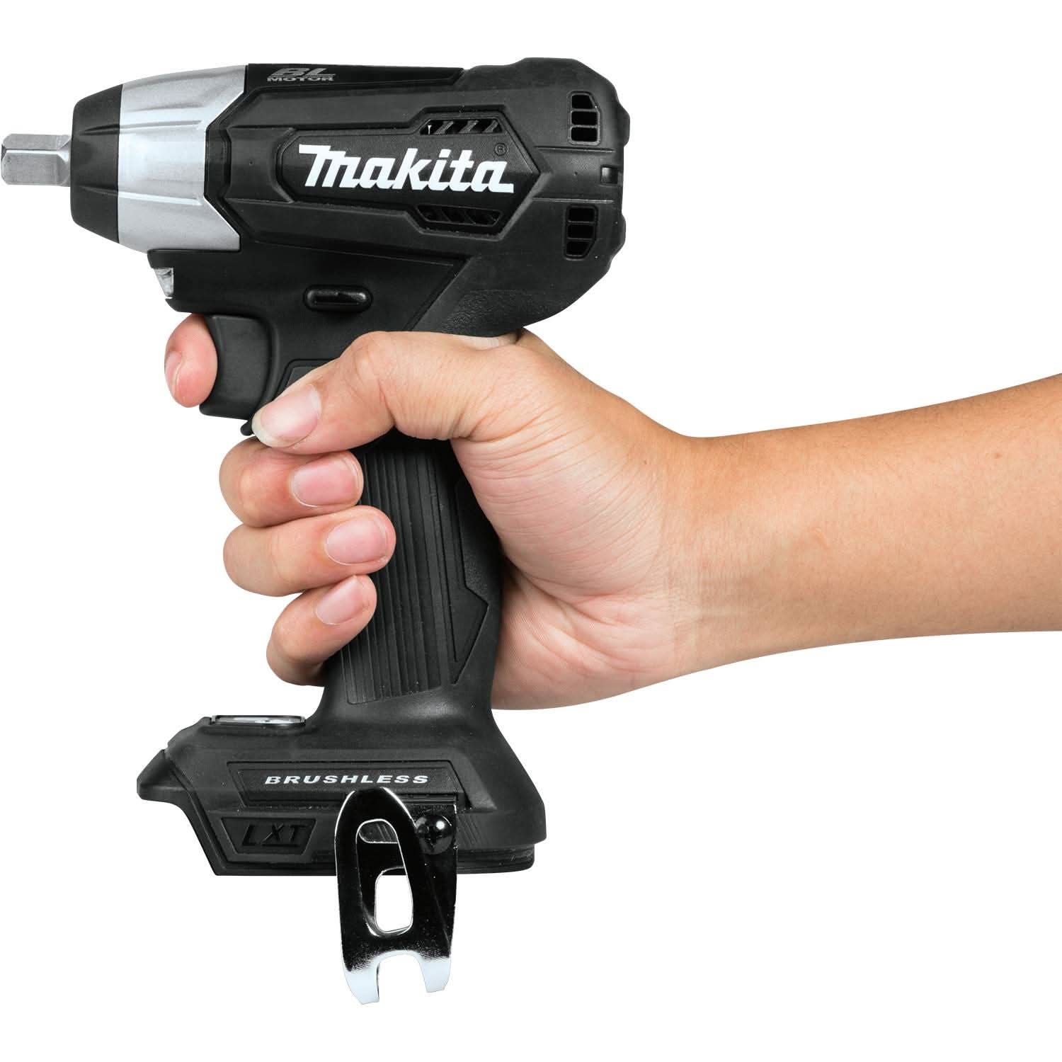 Makita XWT13ZB 18V LXT Lithium-Ion Sub-Compact Brushless Cordless 1/2" Sq. Drive Impact Wrench, Tool Only