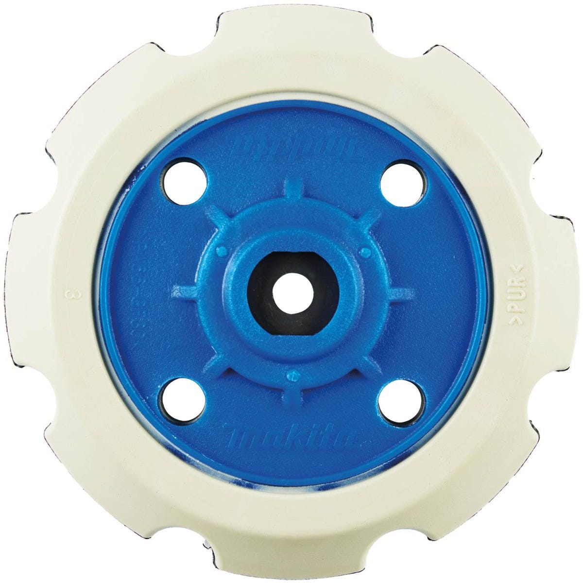 Makita 197922-4 5" Plastic Backing Plate, Hook & Loop