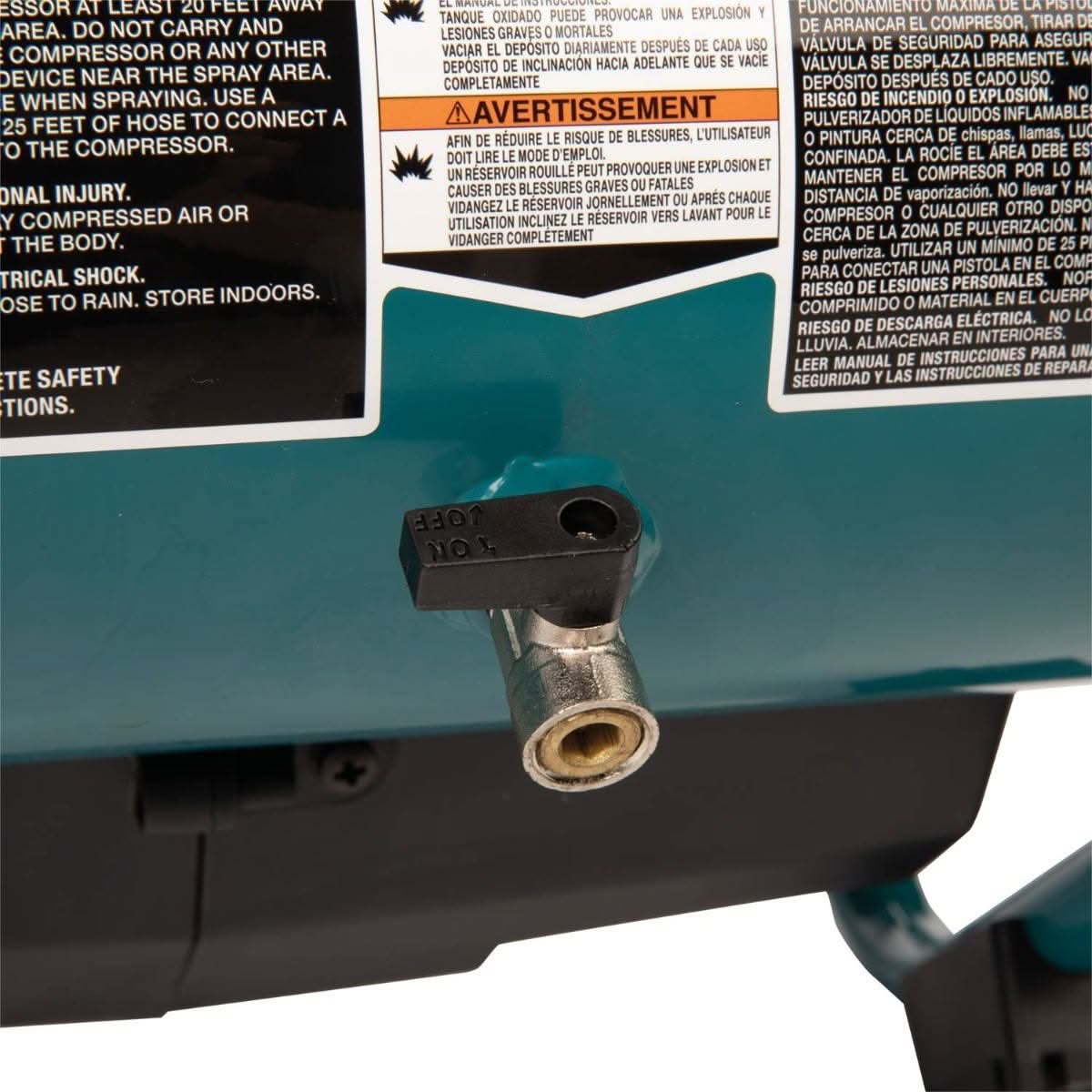 Makita 40V max XGT Brushless 2 Gal. Quiet Series Compressor Kit w/ 40V max XGT 13" Fan