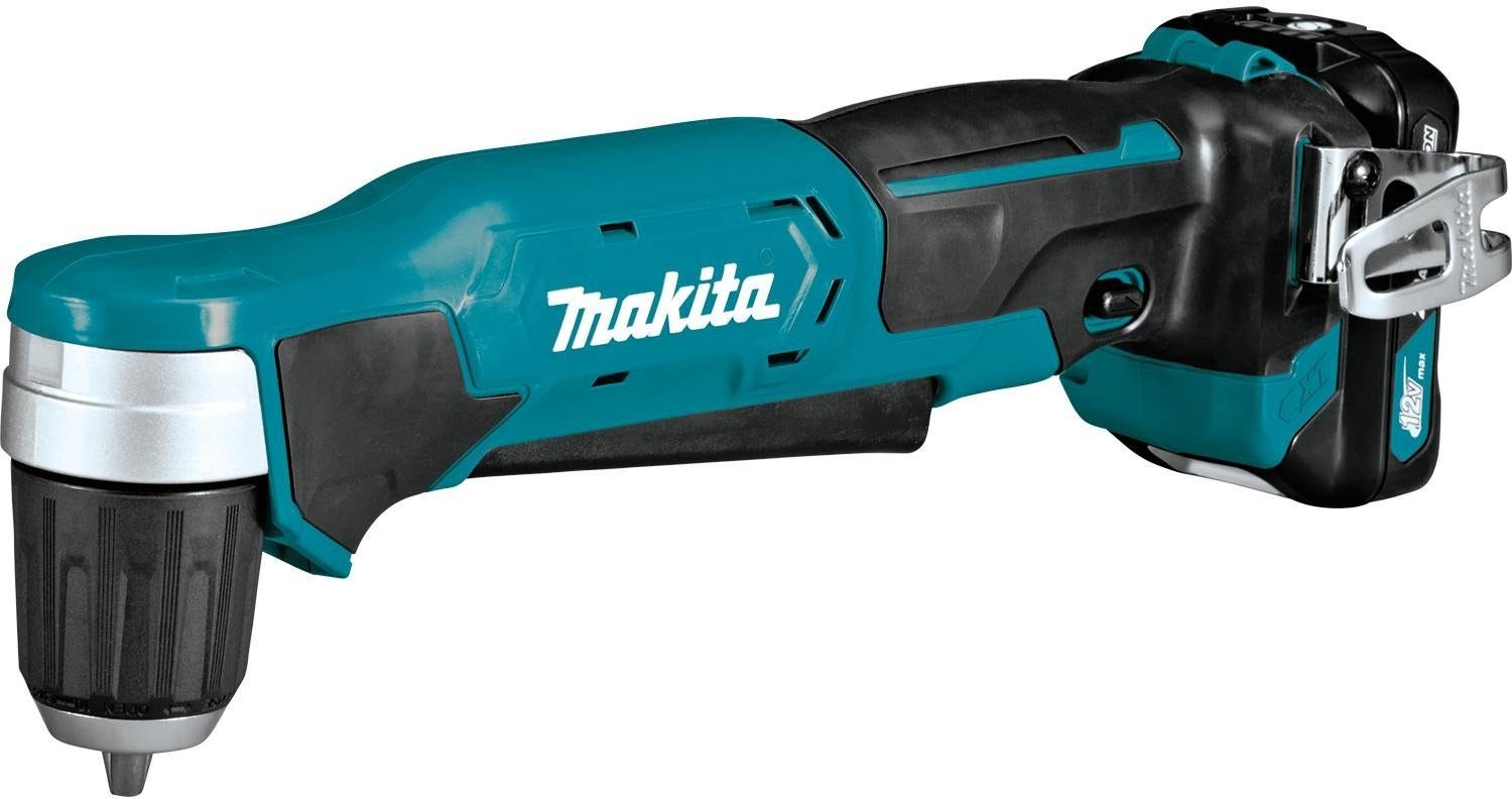 Makita AD04R1 12V max CXT Lithium-Ion Cordless 3/8" Right Angle Drill Kit (2.0Ah)