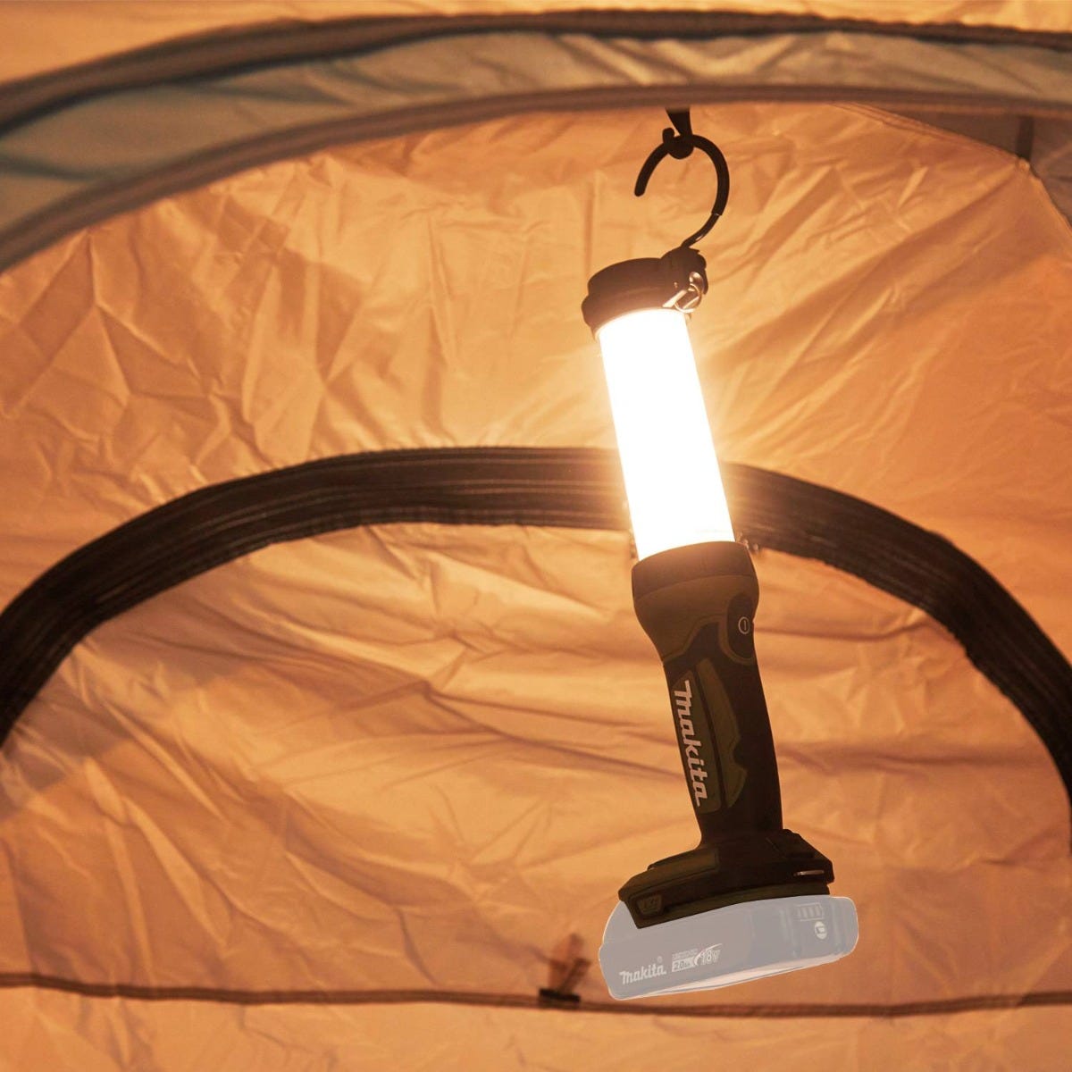 Makita ADML807 Outdoor Adventure 18V LXT LED Lantern/Flashlight, Flashlight Only