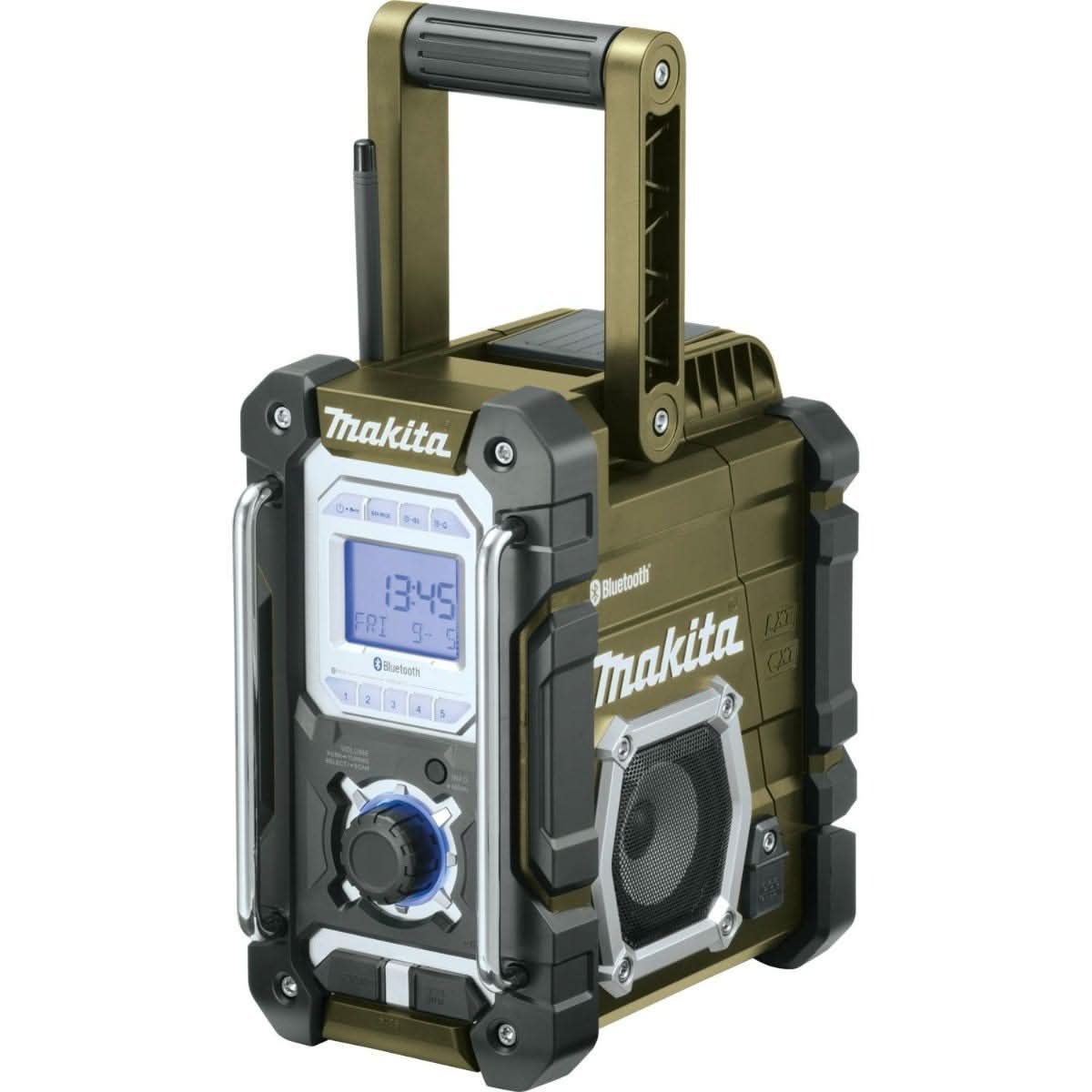 Makita Outdoor Adventure 18V LXT Bluetooth Radio, 18V LXT Inflator, and 18V LXT Lithium-Ion Battery and Charger Starter Pack (4.0Ah)