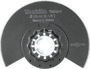 Makita B-67016 Starlock Oscillating Multi-Tool 3-1/4" Bi-Metal Round Segmented Saw Blade