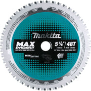 Makita B-69250 5-7/8" 48T Carbide-Tipped Max Efficiency Saw Blade, Thin Metal