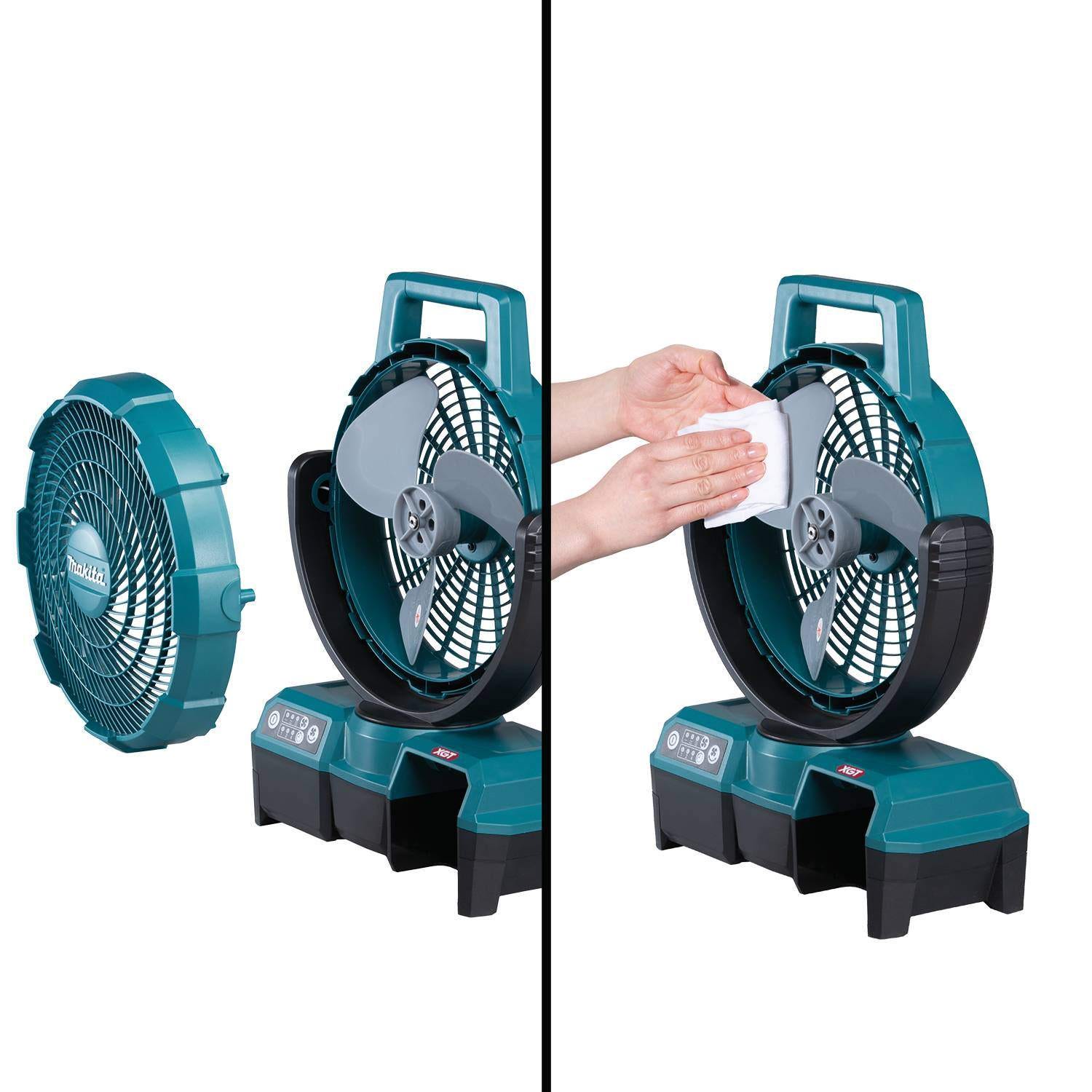 Makita CF001GZ 40V max XGT Cordless/Corded 9"‘1/4" Fan, Tool Only
