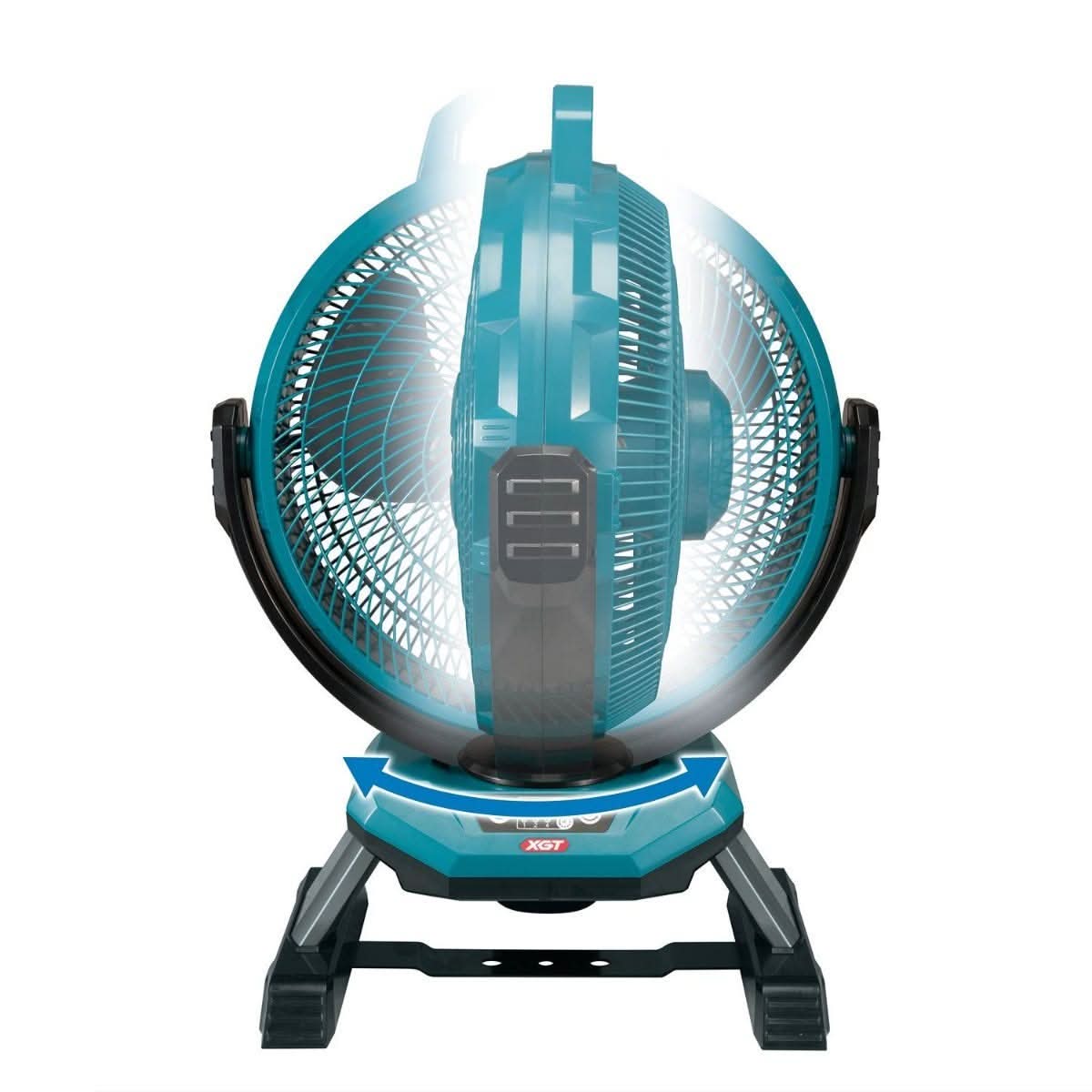 Makita 40V max XGT Brushless 2 Gal. Quiet Series Compressor Kit w/ 40V max XGT 13" Fan