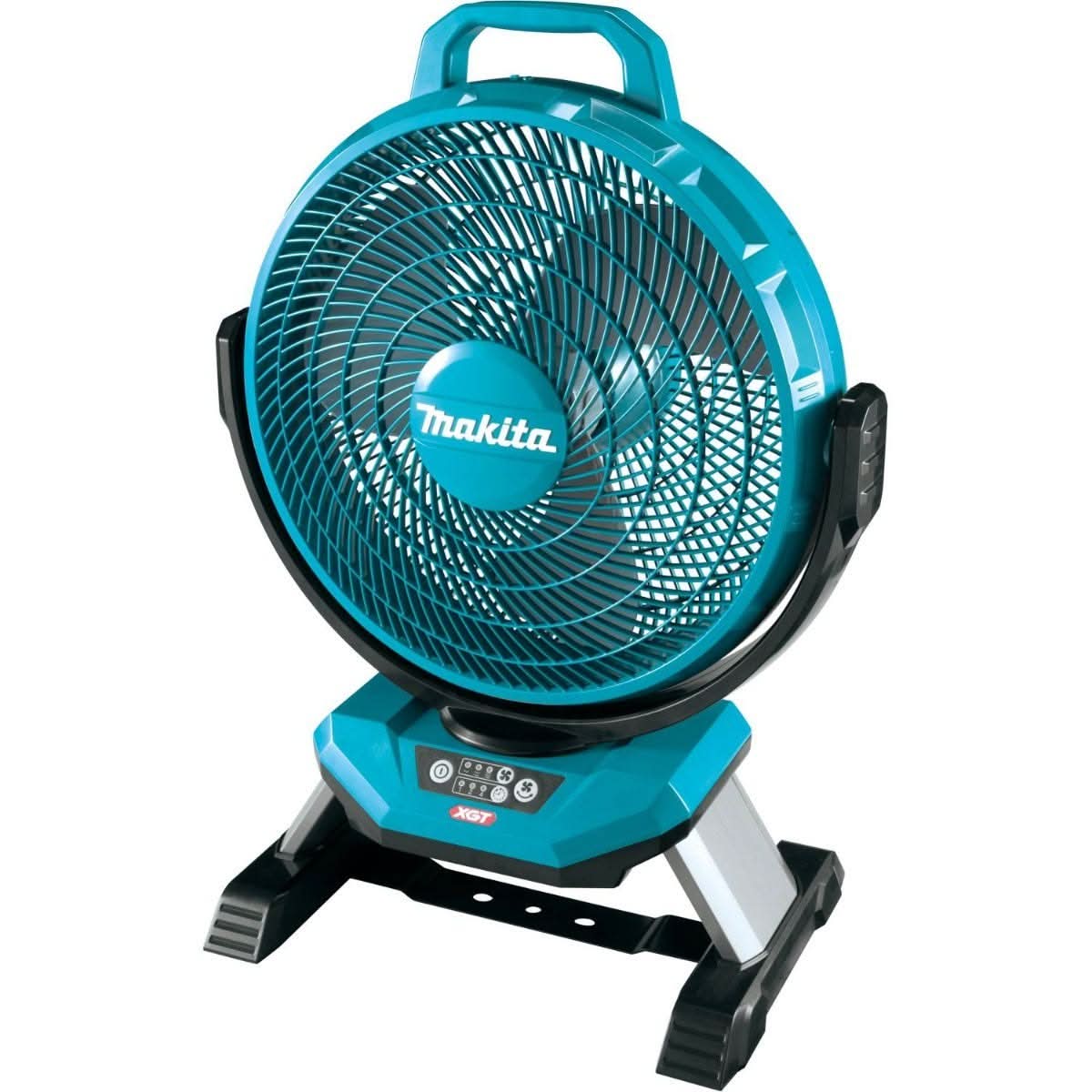 Makita 40V max XGT Brushless 4 Gal. HEPA Filter Dry Dust Extractor Kit AWS (4.0Ah) w/ 40V max XGT 13" Fan