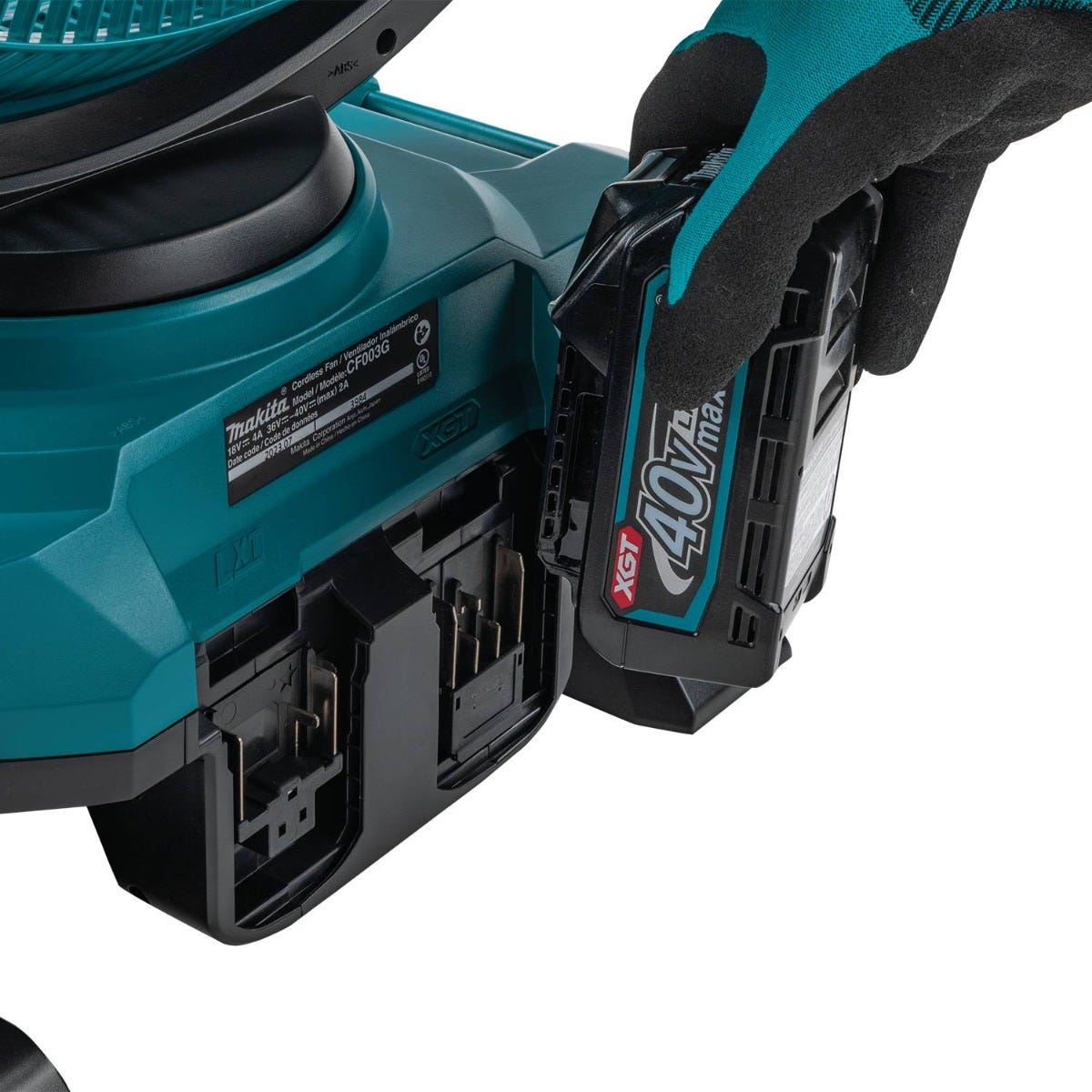 Makita CF003GZ 40V max XGT / 18V LXT Cordless/Corded 17-3/4" Fan, Tool Only