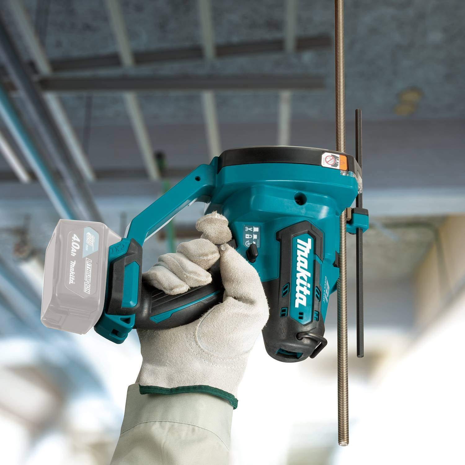 Makita CS01Z 12V max CXT Lithium-Ion Brushless Cordless Threaded Rod Cutter, Tool Only