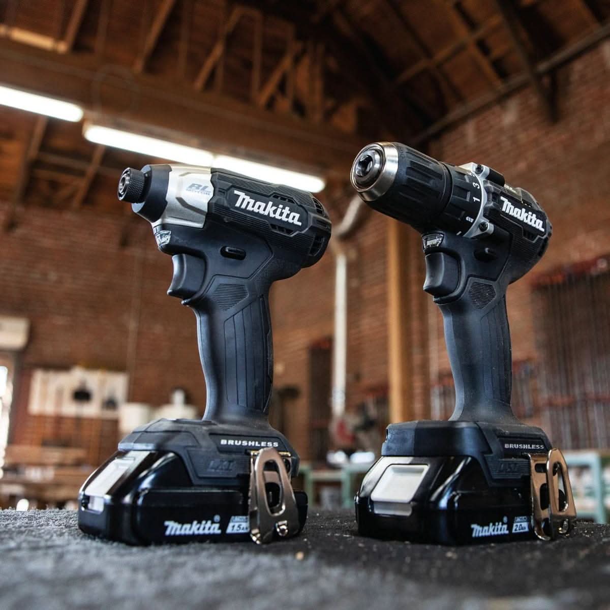 Makita CX203SYB 18V LXT Lithium-Ion Sub-Compact Brushless Cordless 2-Pc. Combo Kit (1.5Ah)