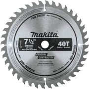 Makita D-67044 7-1/4" 40T Carbide-Tipped Circular Saw Blade, Fine Crosscutting