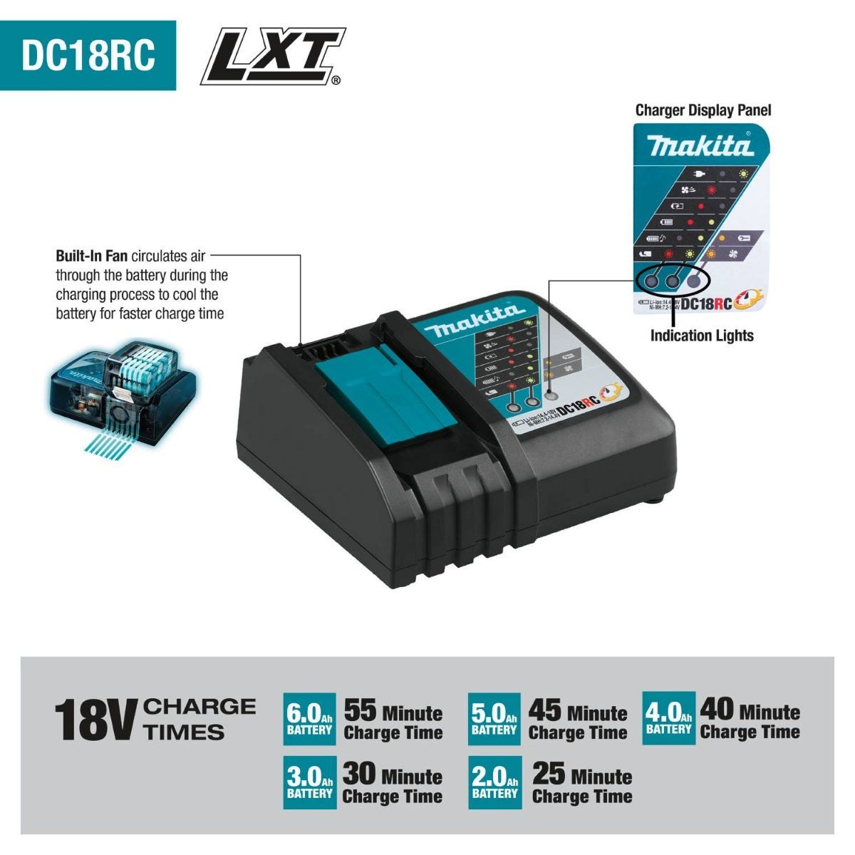 Makita 18V LXT Brushless 2-Pc. Combo Kit (5.0Ah) w/ 18V LXT 5.0Ah Battery