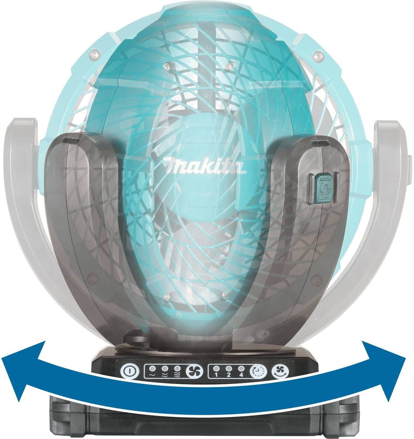 Makita DCF102Z 18V LXT Lithium-Ion Cordless 7-1/8" Fan, Tool Only