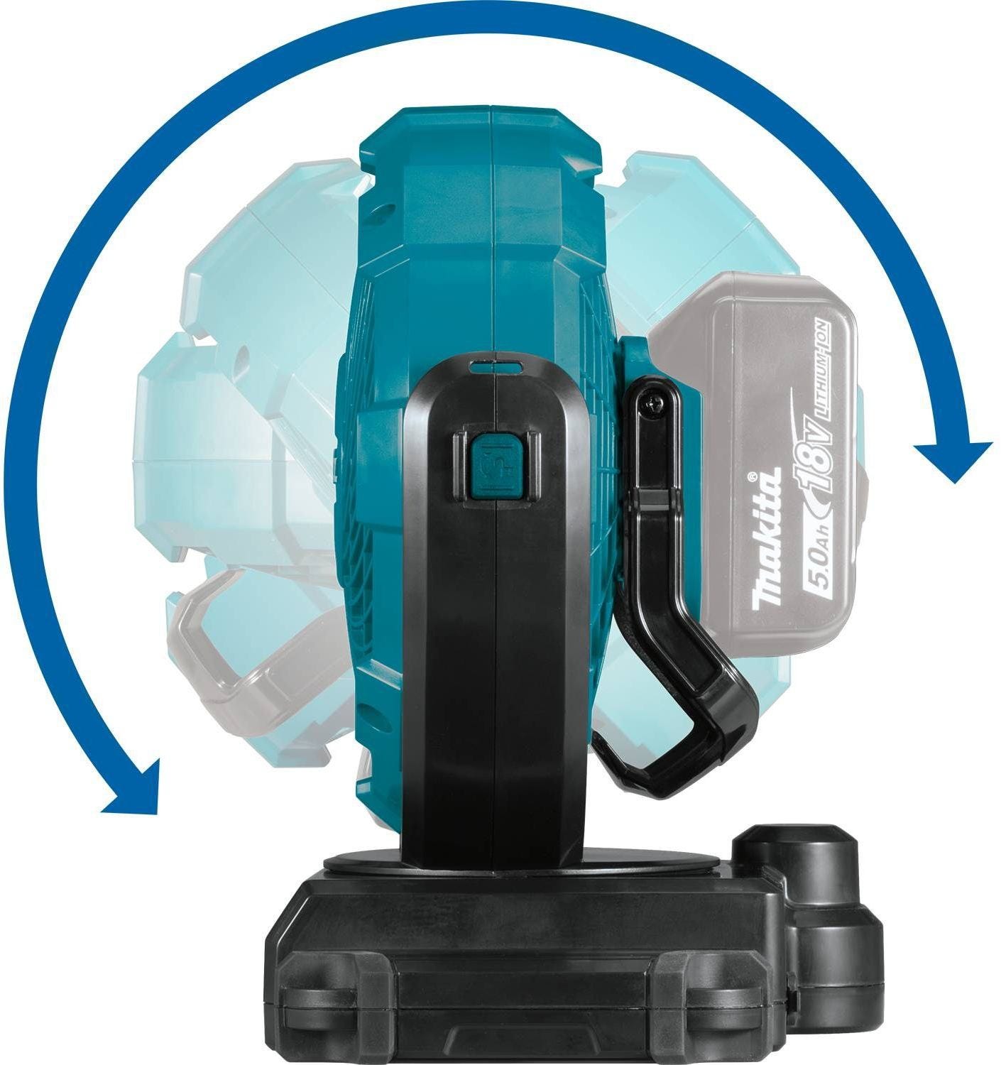 Makita DCF102Z 18V LXT Lithium-Ion Cordless 7-1/8" Fan, Tool Only