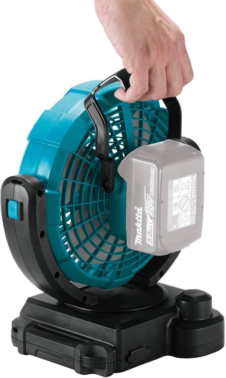 Makita DCF102Z 18V LXT Lithium-Ion Cordless 7-1/8" Fan, Tool Only