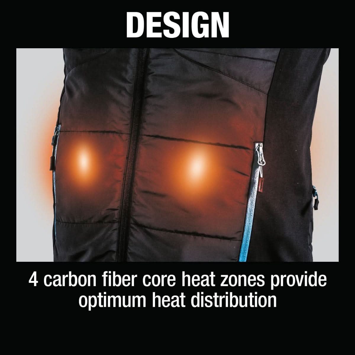 Makita DCV202ZL 18V LXT Lithium-Ion Cordless Heated Vest, Vest Only (Black, Large)