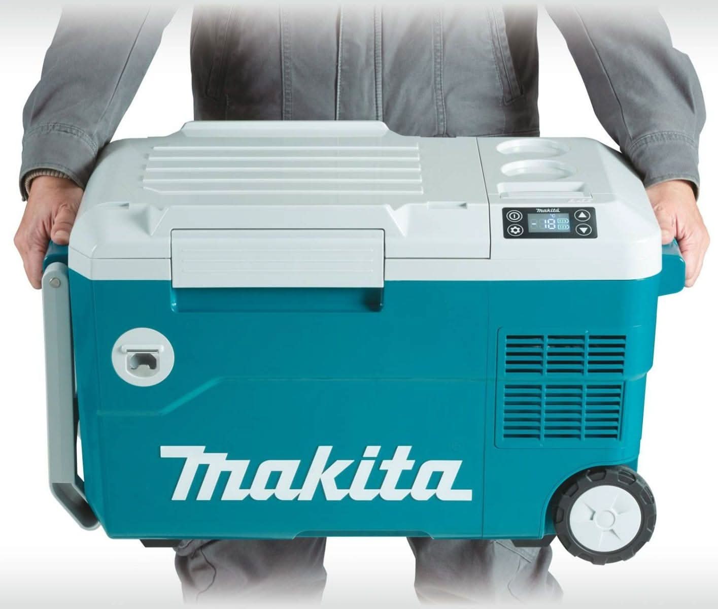 Makita 18V X2 LXT 12V/24V DC Auto AC Cooler/Warmer w/ 18V LXT Battery & Charger Starter Pack (5.0Ah)