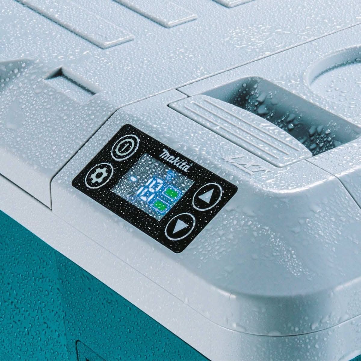 Makita 18V X2 LXT 12V/24V DC Auto AC Cooler/Warmer w/ 18V LXT Battery & Charger Starter Pack (5.0Ah)