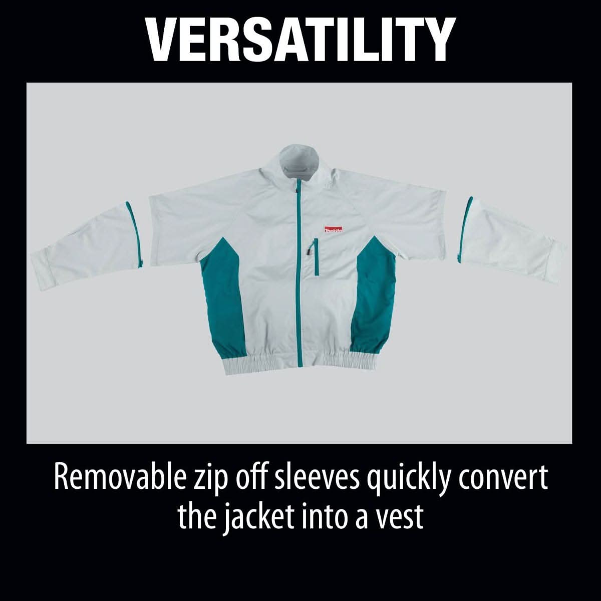 Makita DFJ201Z3XL 18V LXT Lithium-Ion Cordless Fan Jacket, Jacket Only (3XL)