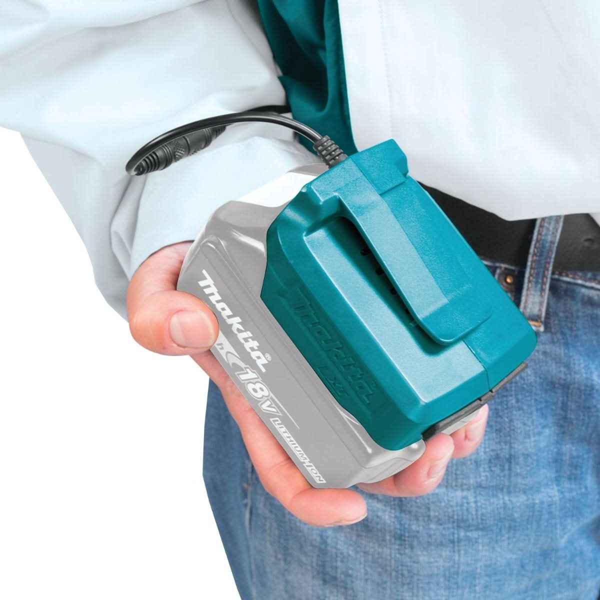 Makita DFJ201Z3XL 18V LXT Lithium-Ion Cordless Fan Jacket, Jacket Only (3XL)