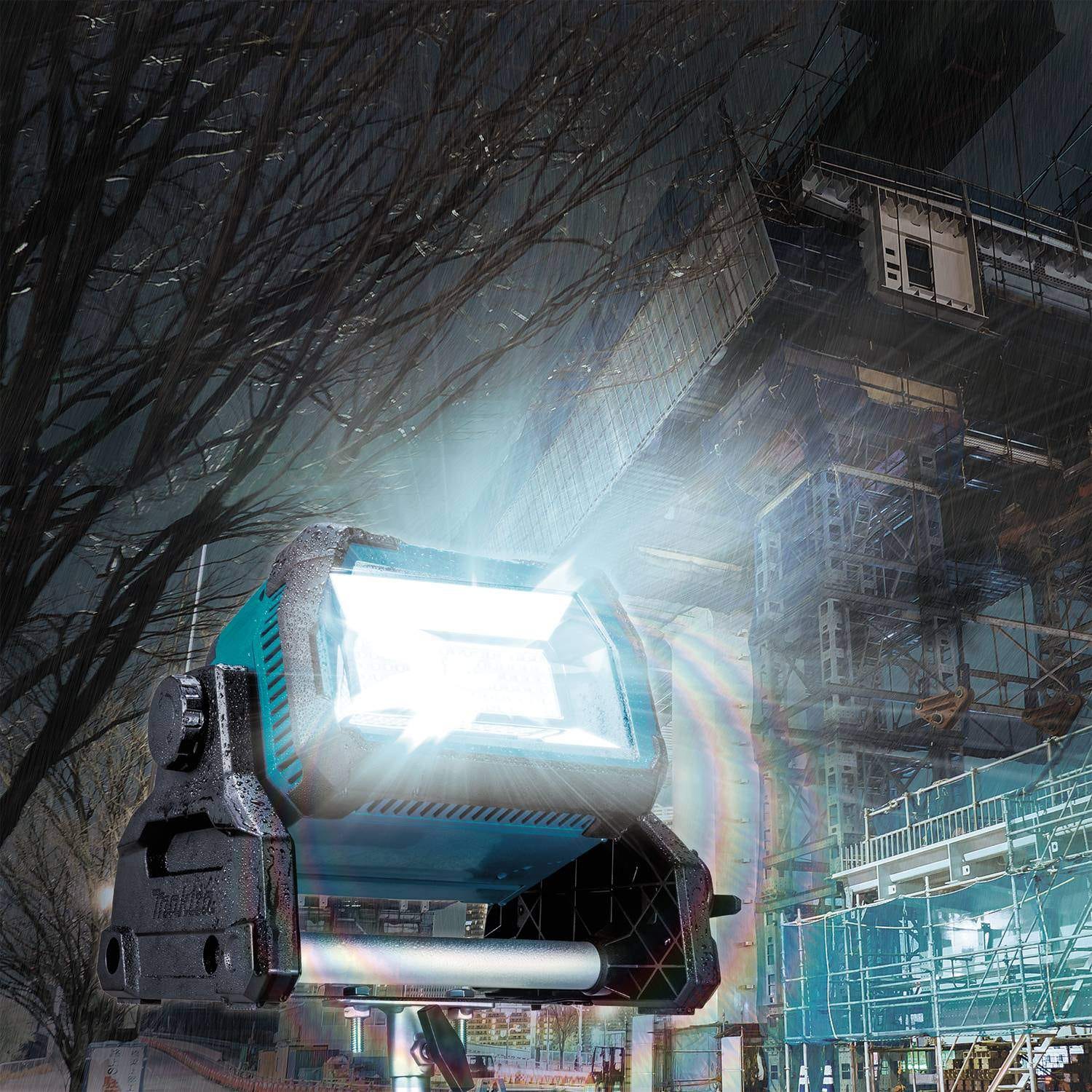 Makita DML809 18V X2 LXT Lithium-Ion Cordless/Corded Work Light, Light Only