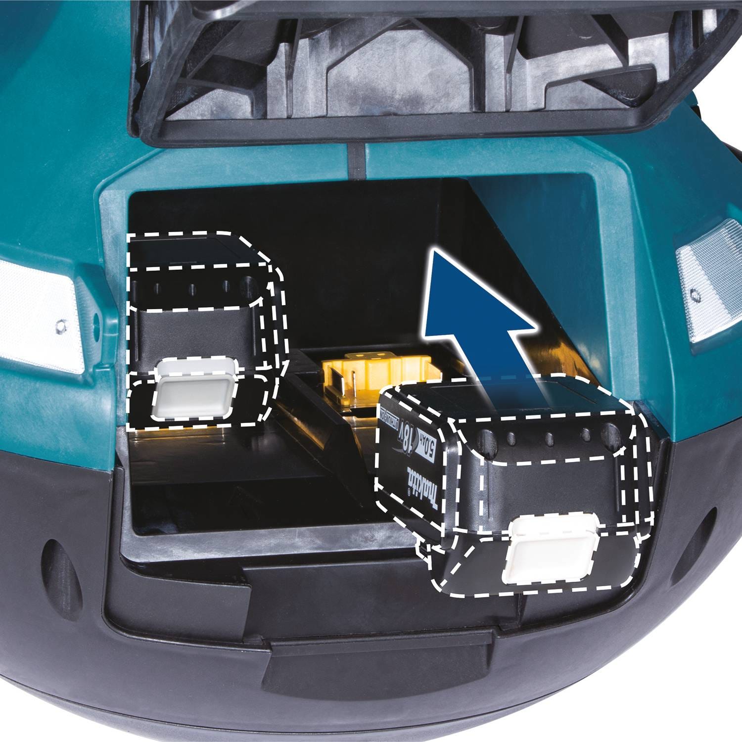 Makita DML810 18V X2 LXT Lithium-Ion Cordless Upright LED Area Light, Light Only