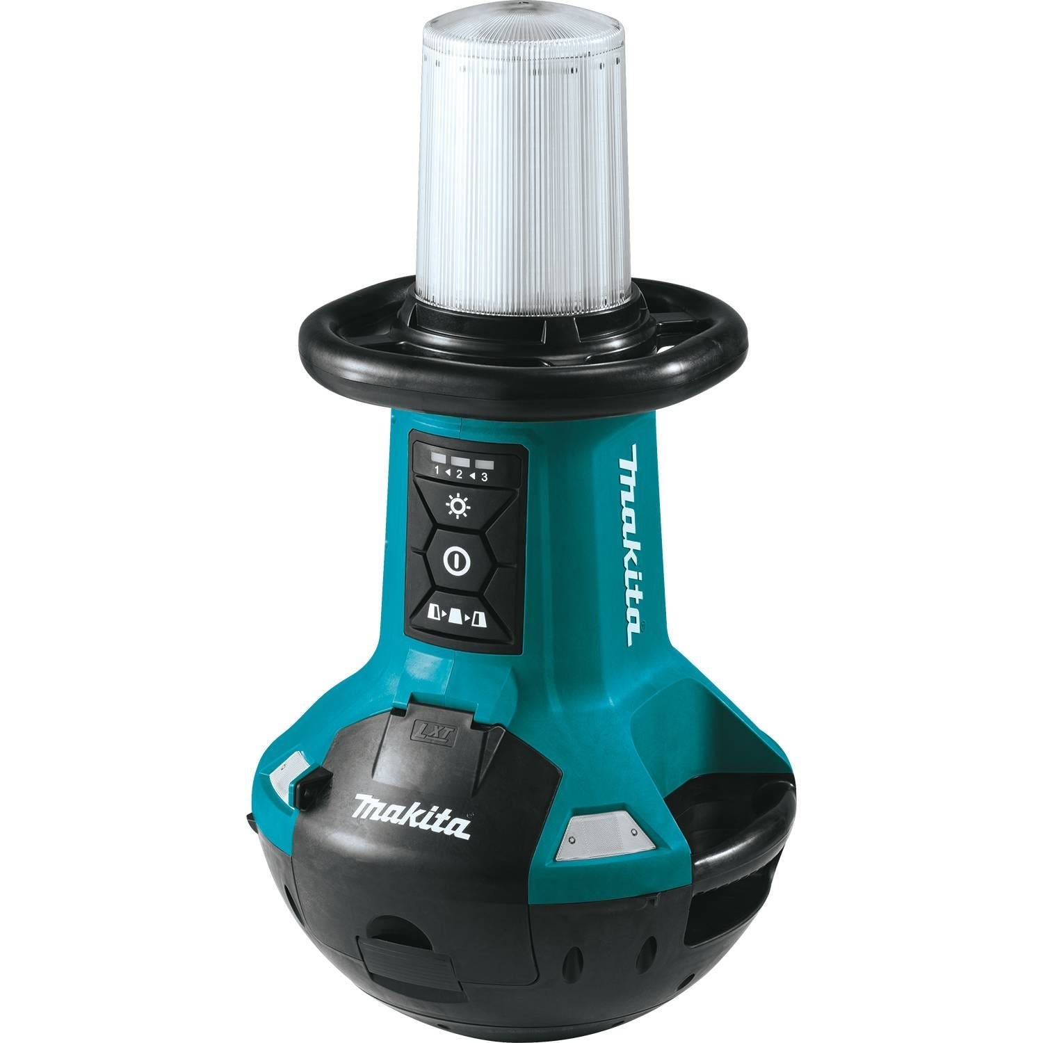 Makita 18V X2 LXT Upright LED Area Light, Light Only with 18V 3.0Ah Battery