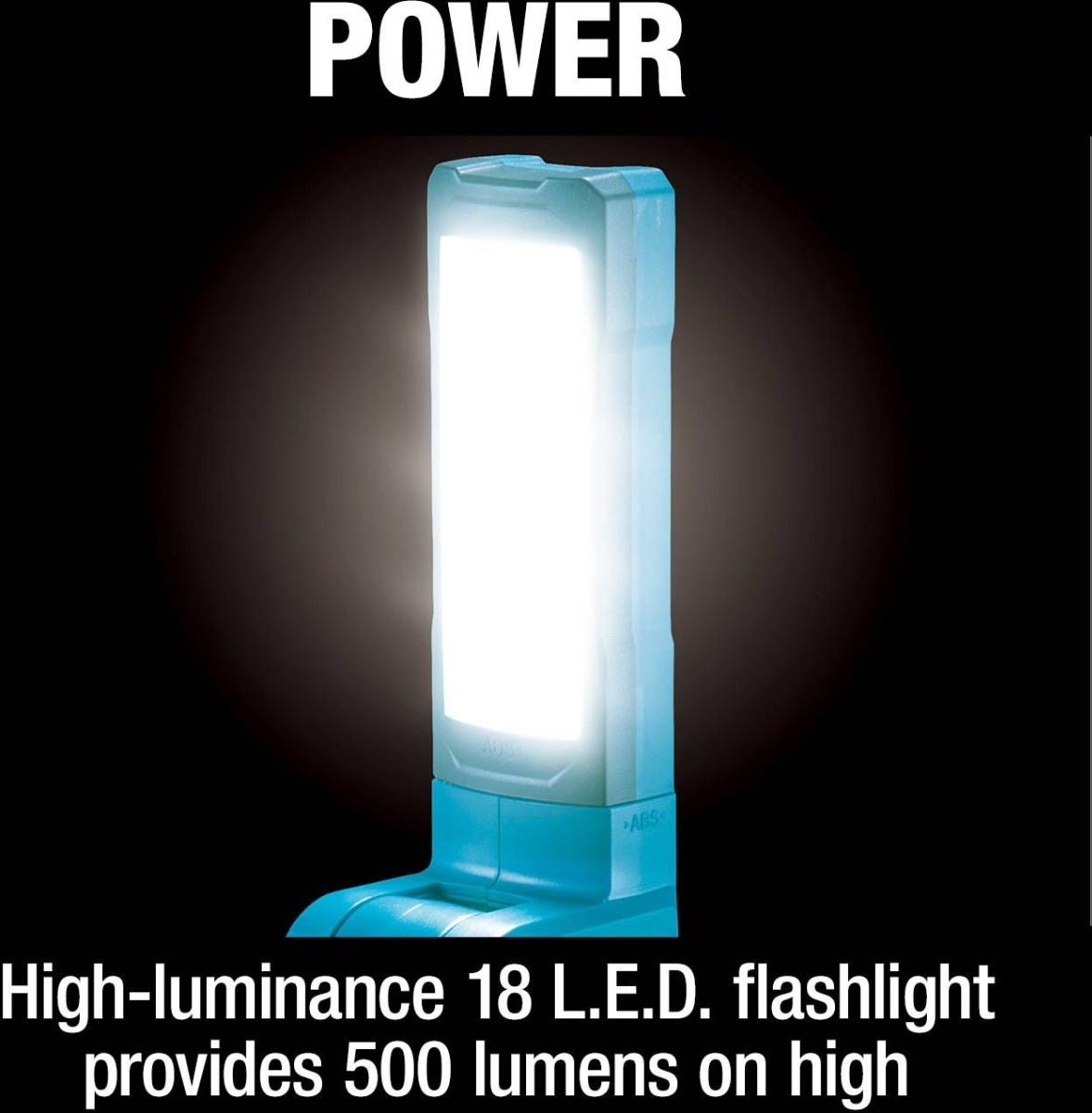 Makita DML816 18V LXT Lithium-Ion Cordless 18 LED Flashlight, Flashlight Only