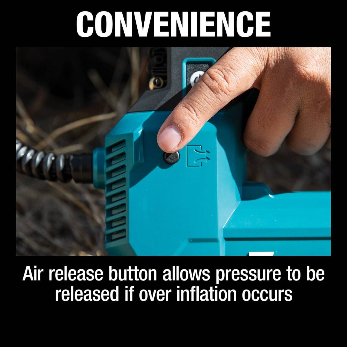 Makita DMP181ZX 18V LXT Lithium-Ion Cordless High-Pressure Inflator, Tool Only