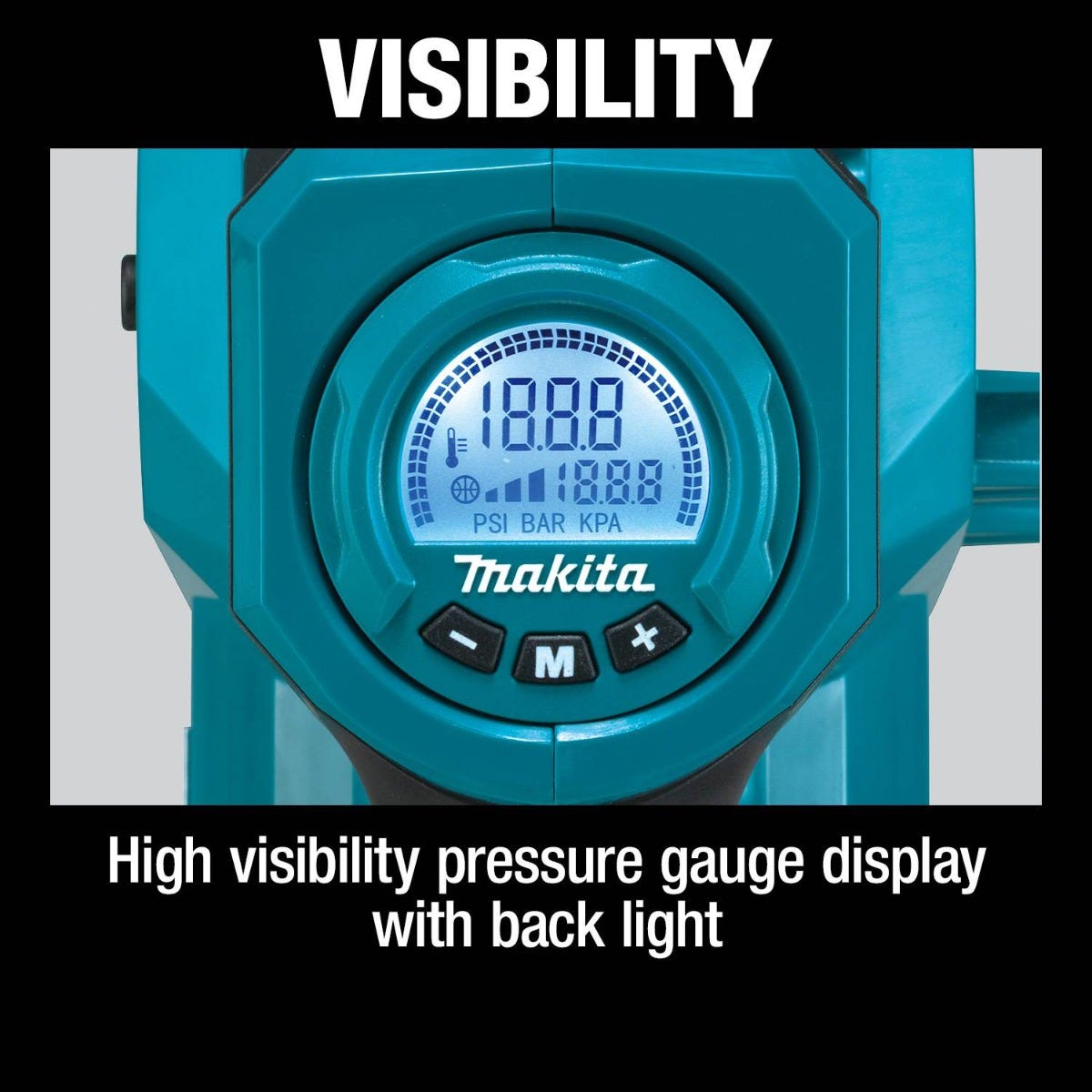 Makita DMP181ZX 18V LXT Lithium-Ion Cordless High-Pressure Inflator, Tool Only