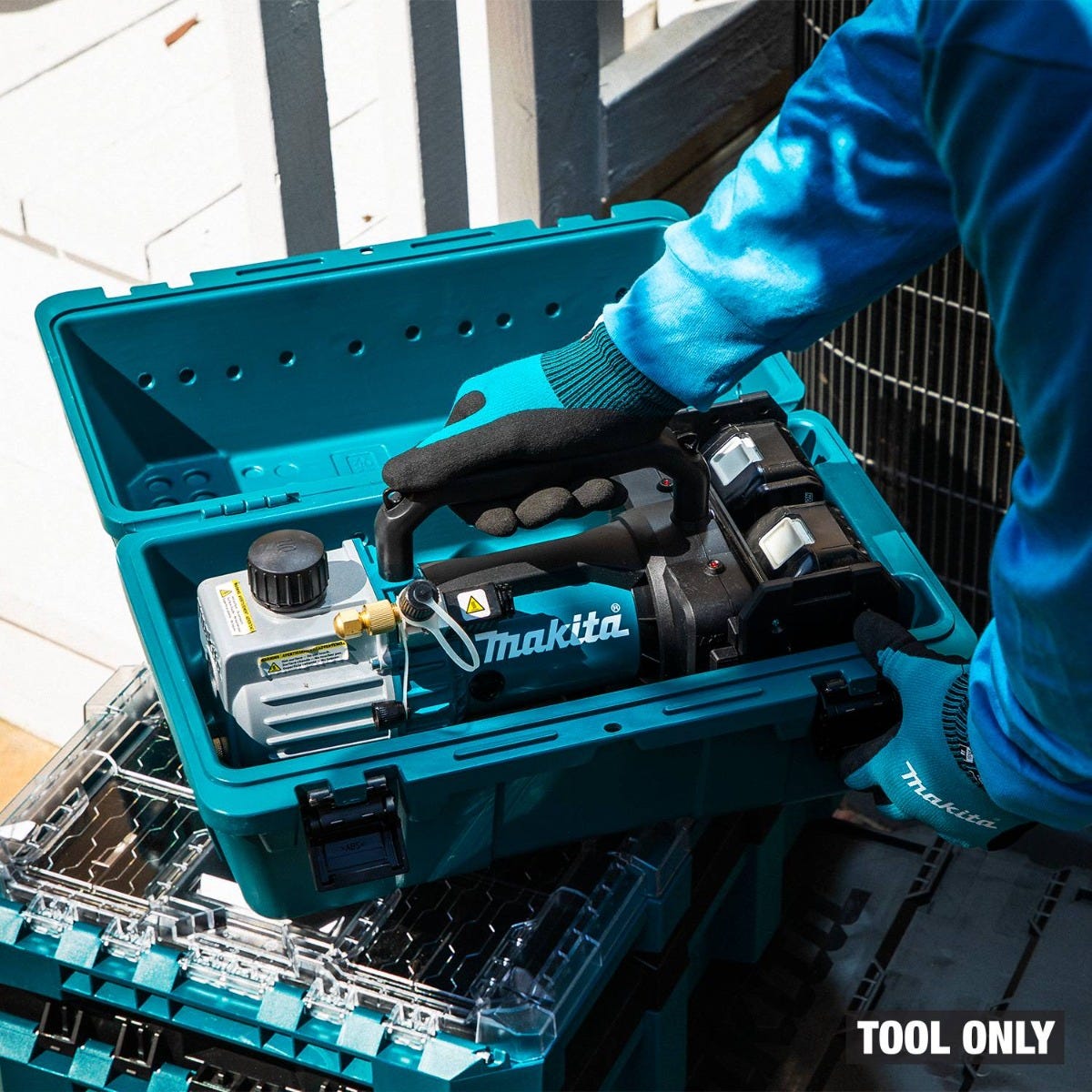 Makita DVP181ZK 36V (18V X2) LXT Cordless 4-CFM Dual-Stage Vacuum Pump, Tool Only