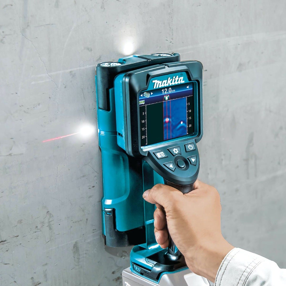 Makita DWD181ZJ 18V LXT Lithium‑Ion Cordless Multi-Surface Scanner with Interlocking Storage Case