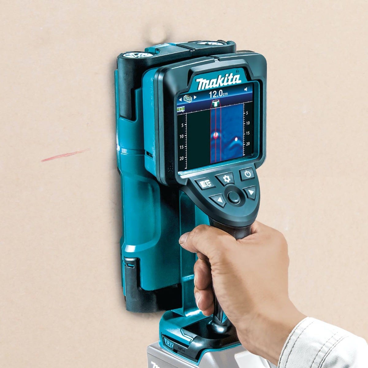 Makita DWD181ZJ 18V LXT Lithium‑Ion Cordless Multi-Surface Scanner with Interlocking Storage Case