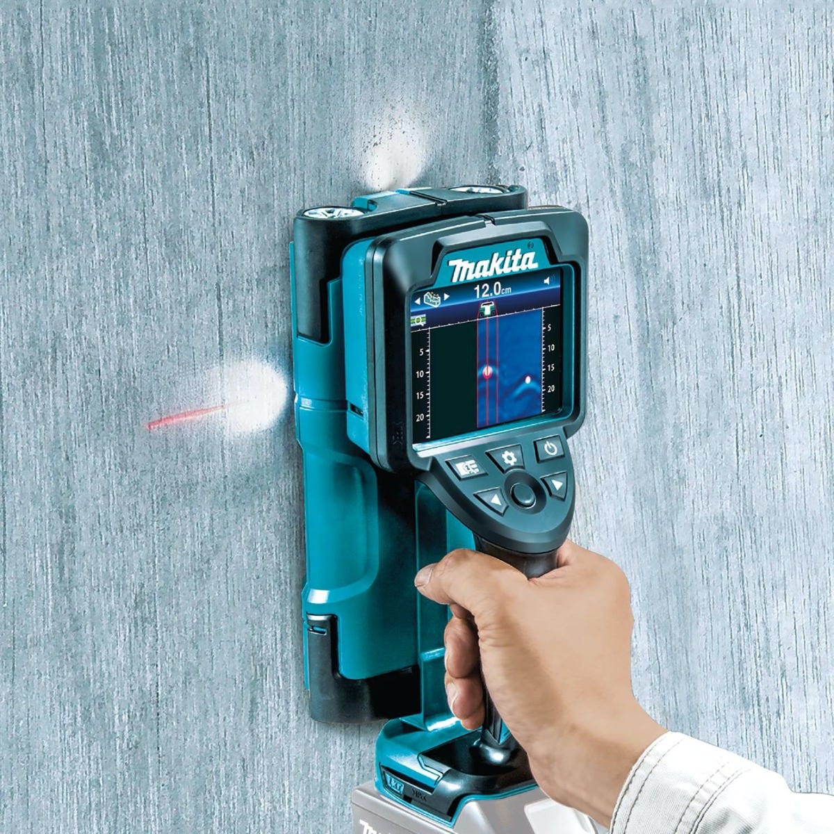 Makita DWD181ZJ 18V LXT Lithium‑Ion Cordless Multi-Surface Scanner with Interlocking Storage Case