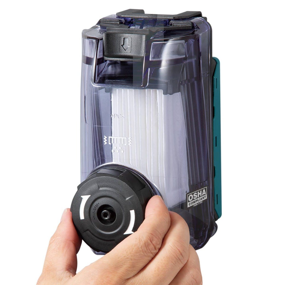 Makita DX12 Dust Extractor Attachment with HEPA Filter Cleaning Mechanism