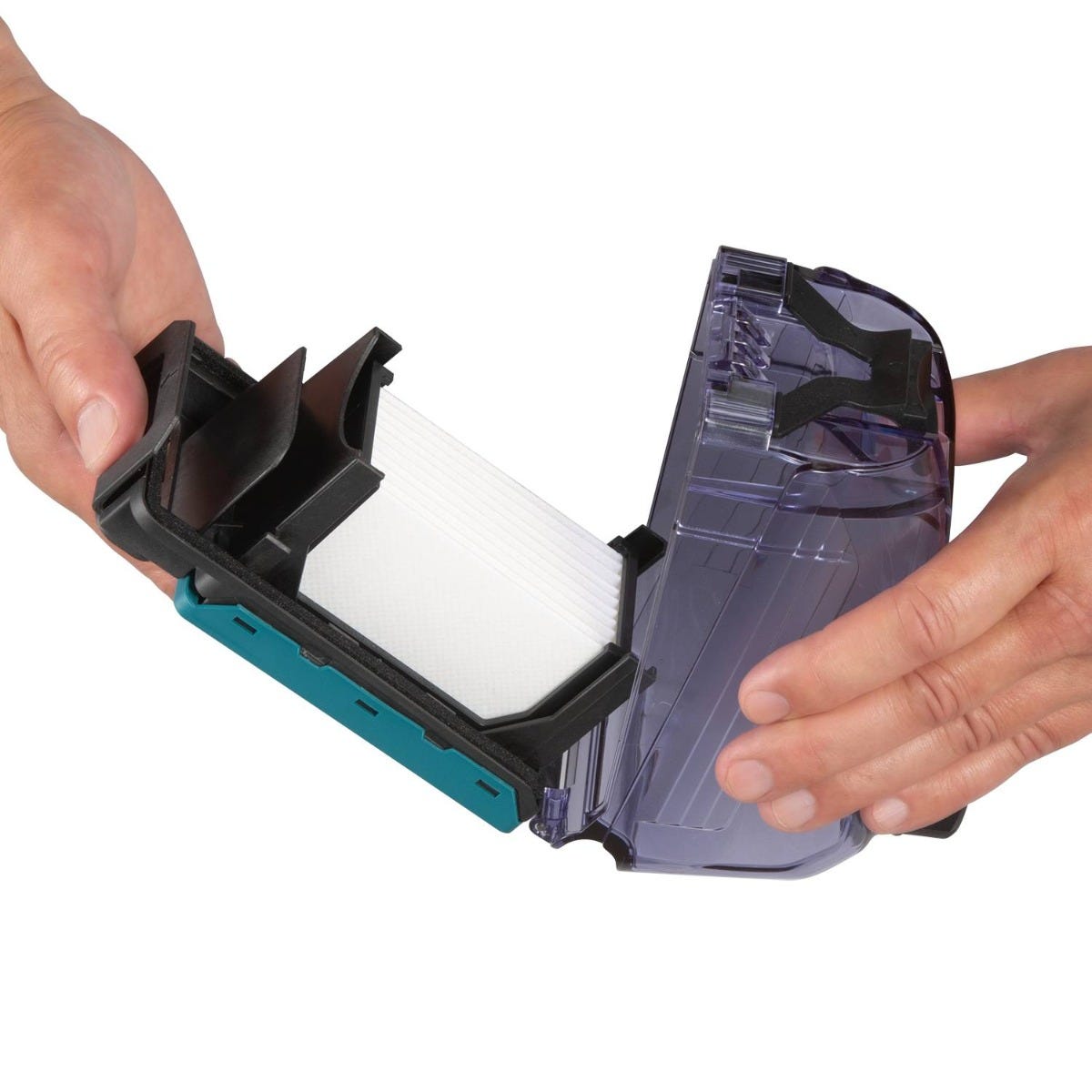 Makita DX12 Dust Extractor Attachment with HEPA Filter Cleaning Mechanism