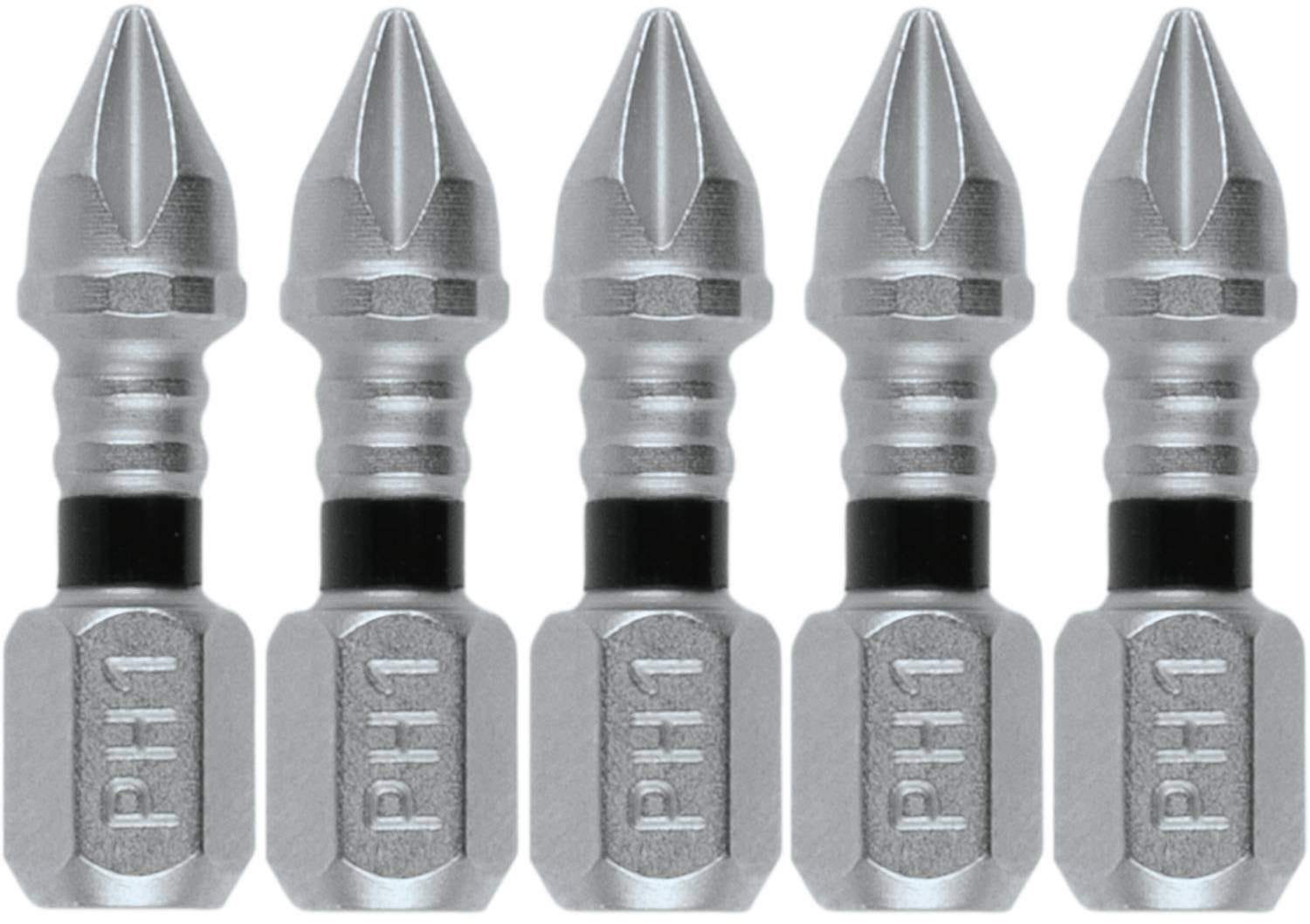 Makita E-00549 Impact XPS #1 Phillips 1" Insert Bit, 5/pk