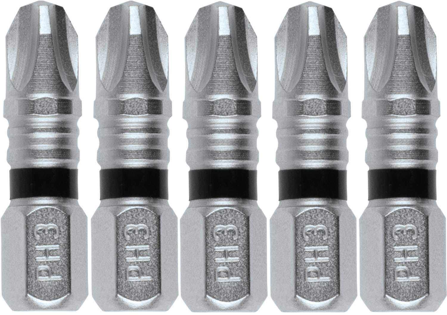 Makita E-00561 Impact XPS #3 Phillips 1" Insert Bit, 5/pk